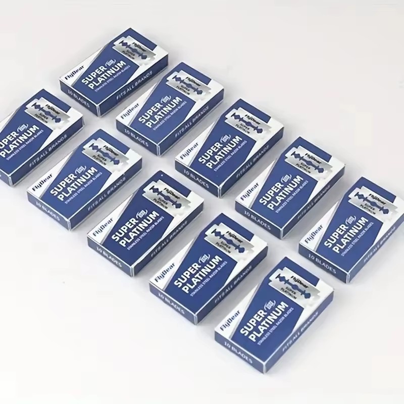 Safety Razor Handle - 10/50/90/100/130pcs 이중날 면도기용 면도날, 면도 및