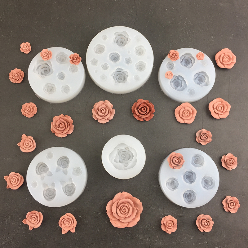 장미 꽃 모양 잎 실리콘 몰드, 퐁당 초콜릿 몰드 촛불 - Eco Soap 리뷰 및 가격