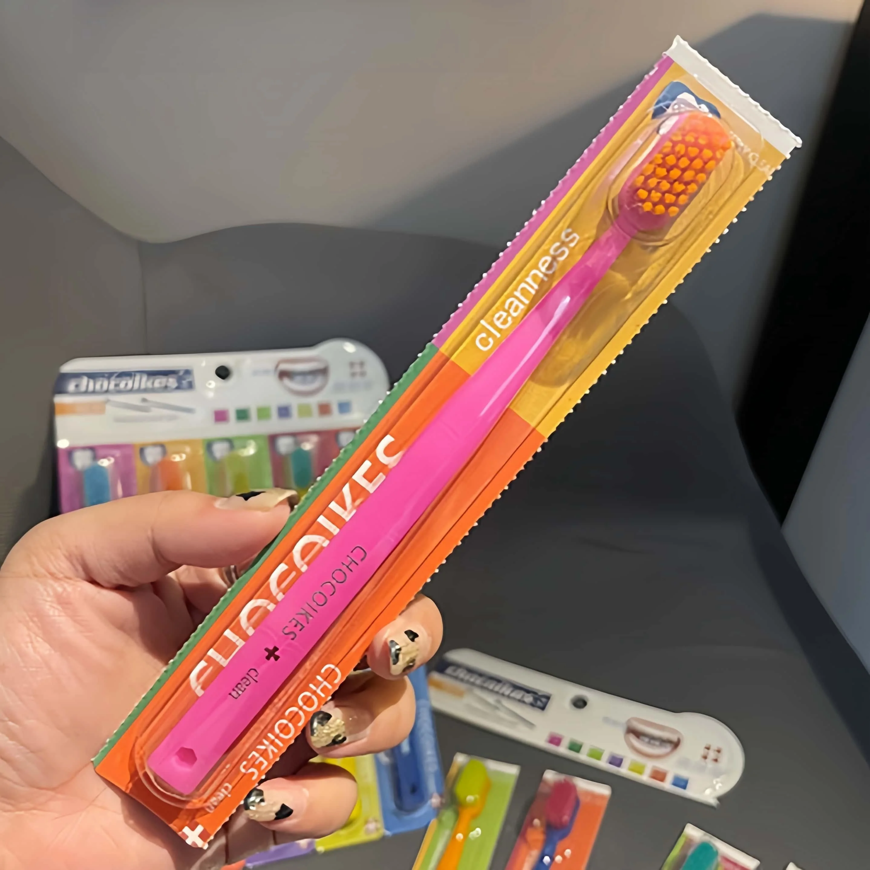 초콜릿 스위스 케어 소프트 나일론 강모 칫솔 세트 5팩 - Bamboo Toothbrush 리뷰 및 가격
