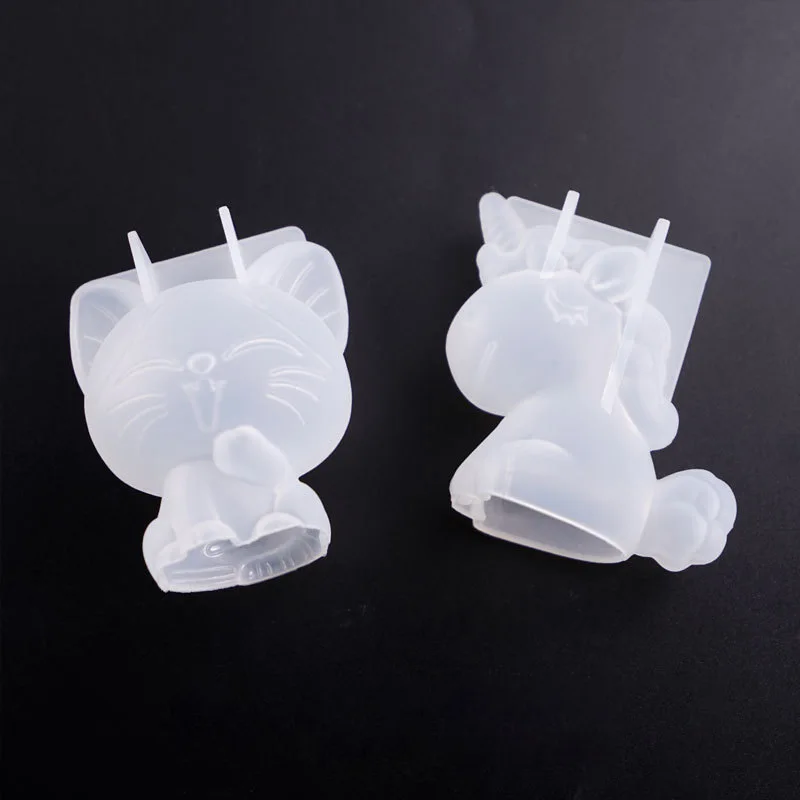 3D 기하학 실리콘 유니콘 고양이 사슴 곰 금형 비누  - Eco Soap 리뷰 및 가격