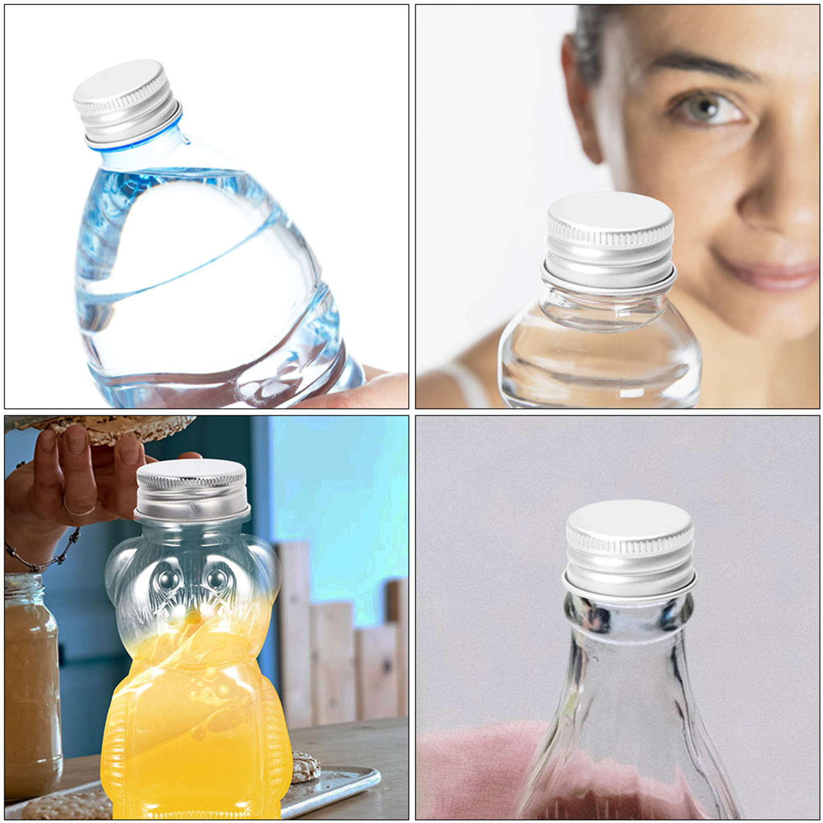 유리병용 알루미늄 나사형 뚜껑 80개, 28mm, 누수 - Reusable Bottle 리뷰 및 가격