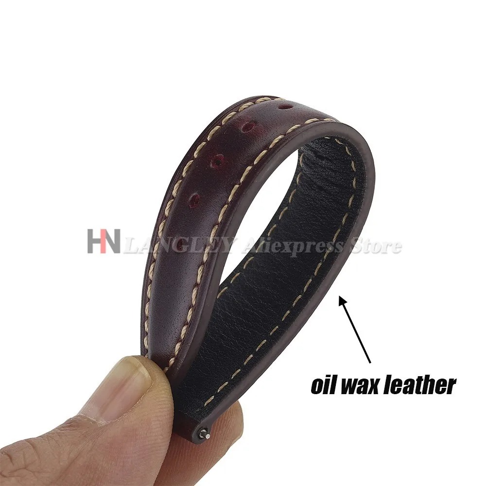빈티지 오일 왁스 가죽 시계줄 18mm 19mm 20m - Beeswax Wrap 리뷰 및 가격
