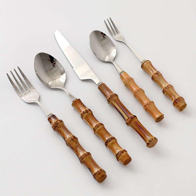 스테인레스 스틸 수저 세트, 가정용 주방 용품, 식기  - Bamboo Cutlery 리뷰 및 가격