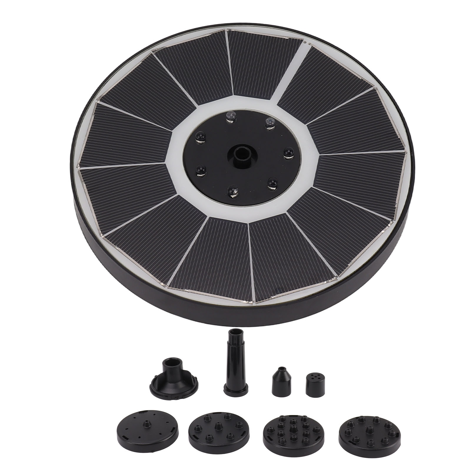 8개 노즐이 있는 3.5W 900mAh 컬러풀하고 강력 - Solar Garden Light 리뷰 및 가격